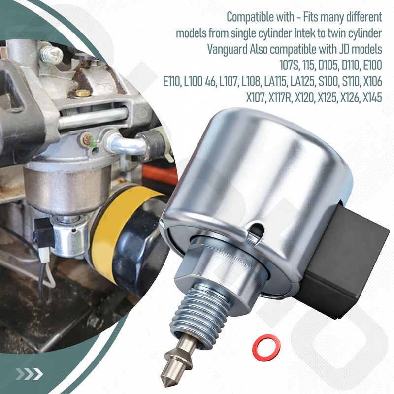 Ohoho 846639 Fuel Shut-Off Solenoid by Ohoho - for Lawn & Garden Equipment Engine 846639 AUC11057 - Image 4